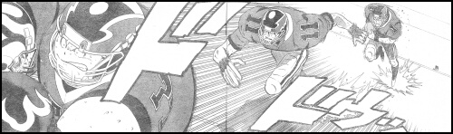 【アイシールド２１】１９９ｔｈ　ｄｏｗｎ「ＧＡＭＢＬＥＲ」